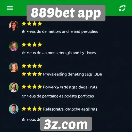 Avaliações de usuários sobre o 889bet app são diversas